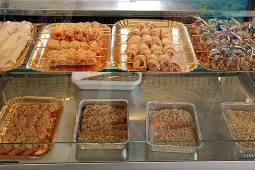 Famosi preparati di pesce a Messina e spiedini pronti della Pescheria Morello